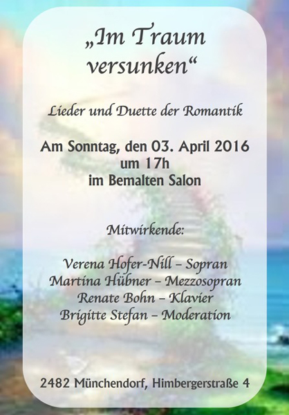Plakat Im Traum Versunken