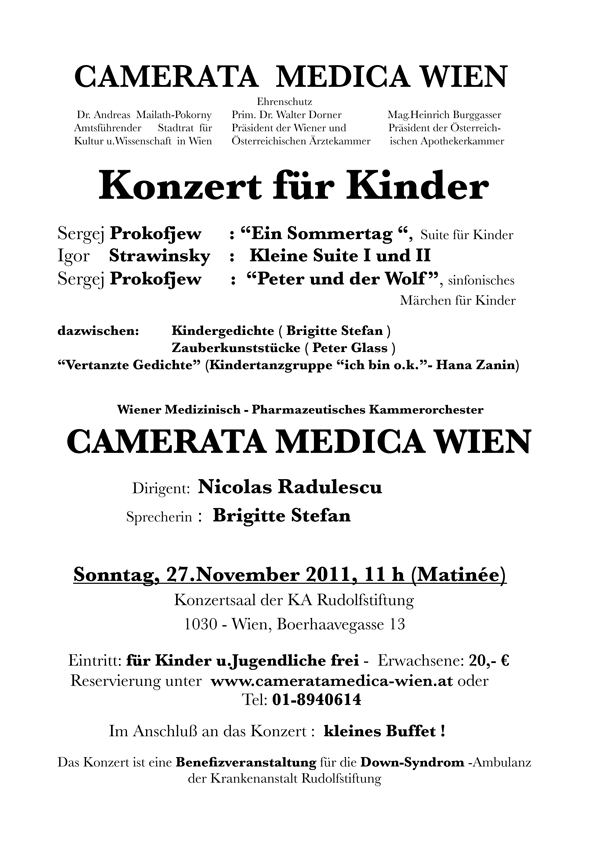 Plakat - Peter und der Wolf